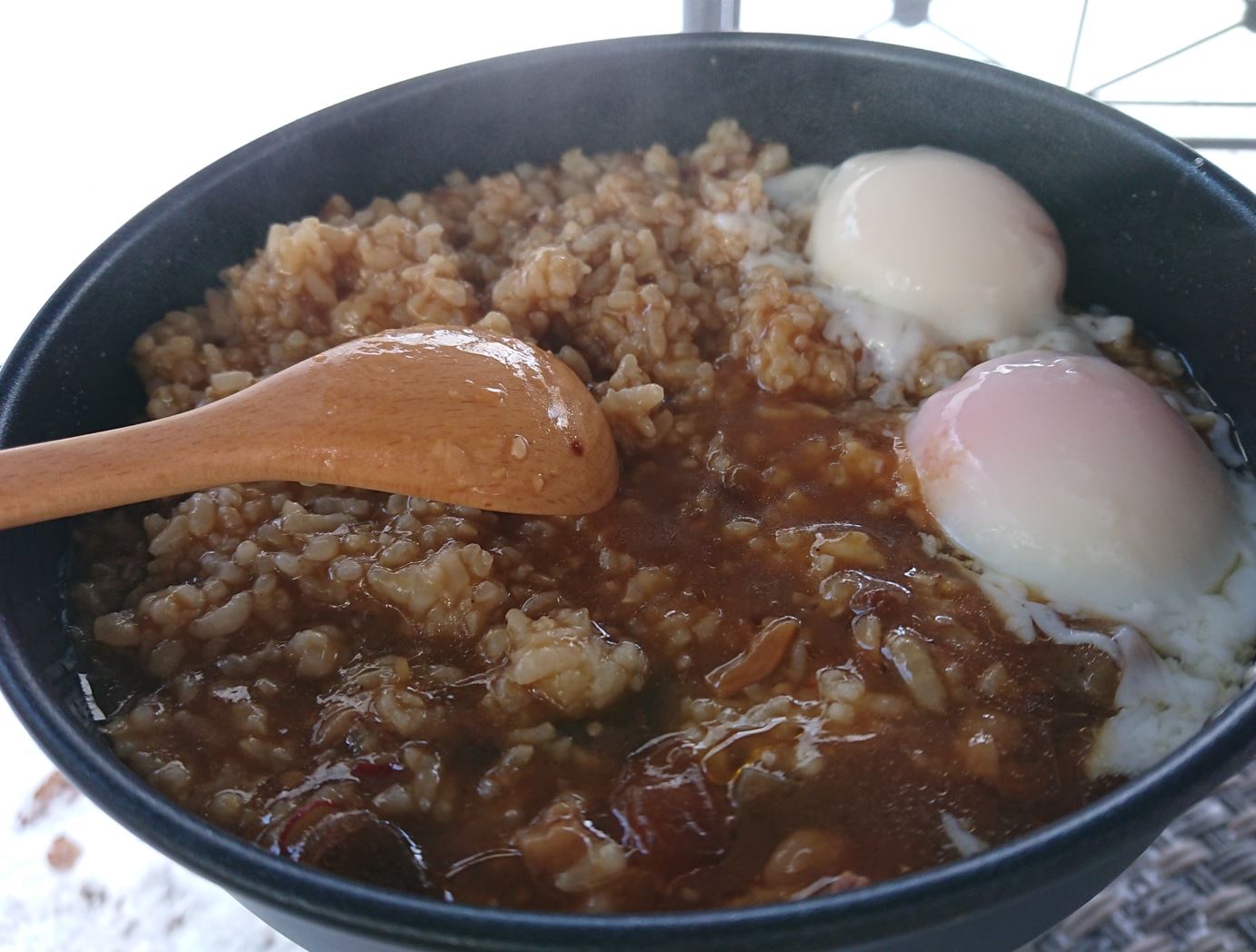 牛すじとこんにゃくのぼっかけ飯_4